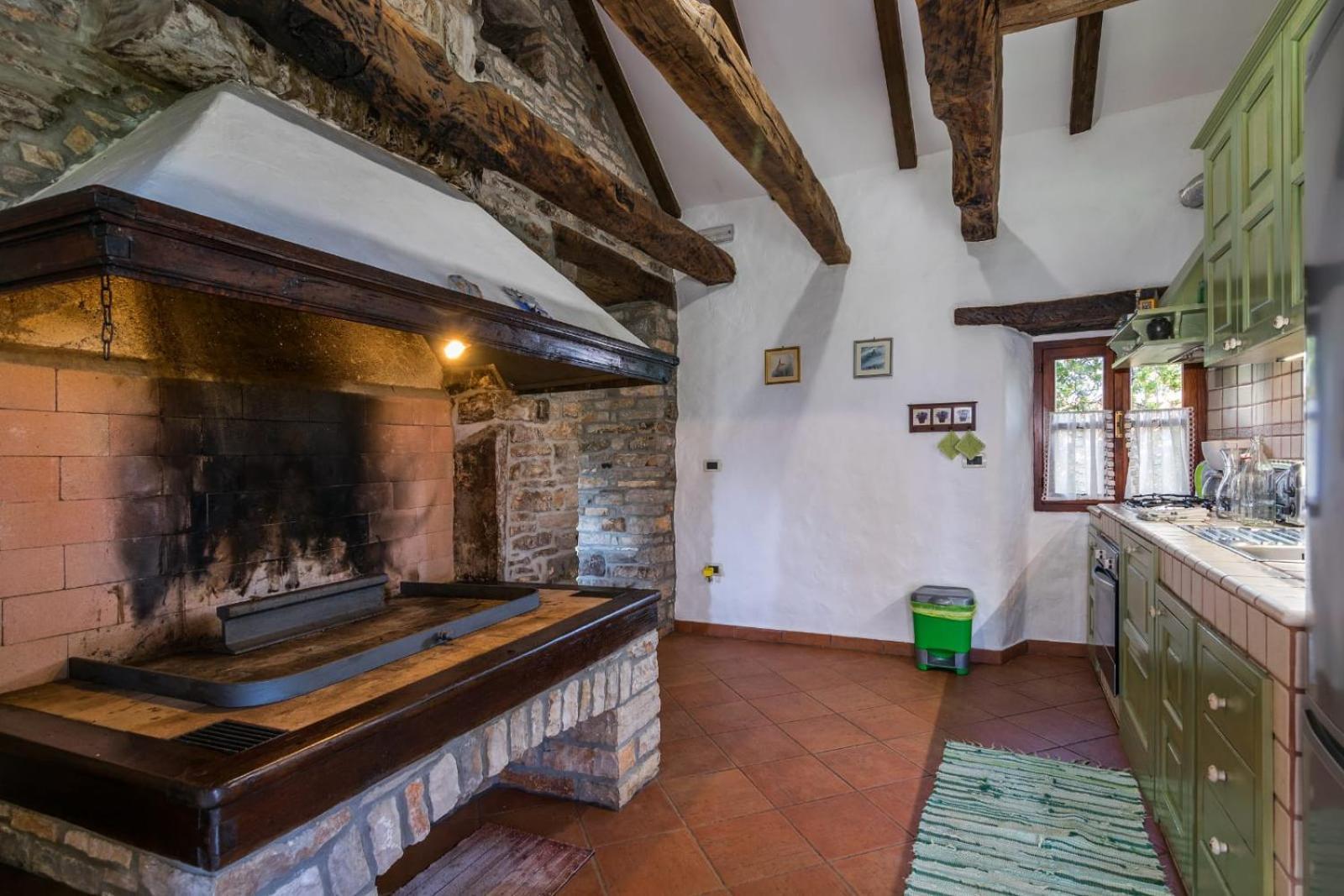 Rustic Villa Marija With Panoramic View In Zrenj Exterior photo